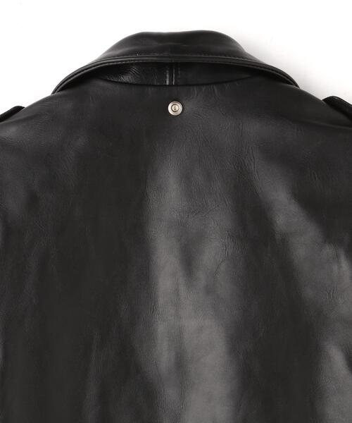 Schott(ショット)の「Schott/ショット/613US ONESTAR RIDERS/613US ワンスター ライダース レザージャケット(ライダースジャケット・メンズ・ブラック・34/44/38/42/36/40/46)」の12枚目の写真