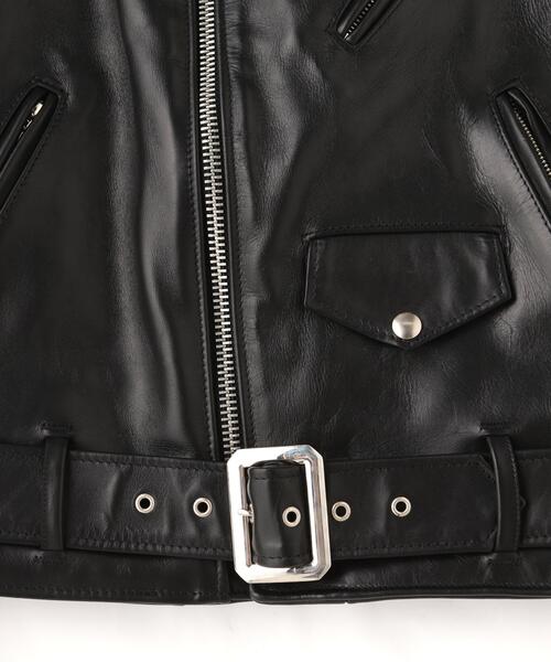 Schott(ショット)の「Schott/ショット/613US ONESTAR RIDERS/613US ワンスター ライダース レザージャケット(ライダースジャケット・メンズ・ブラック・34/44/38/42/36/40/46)」の15枚目の写真
