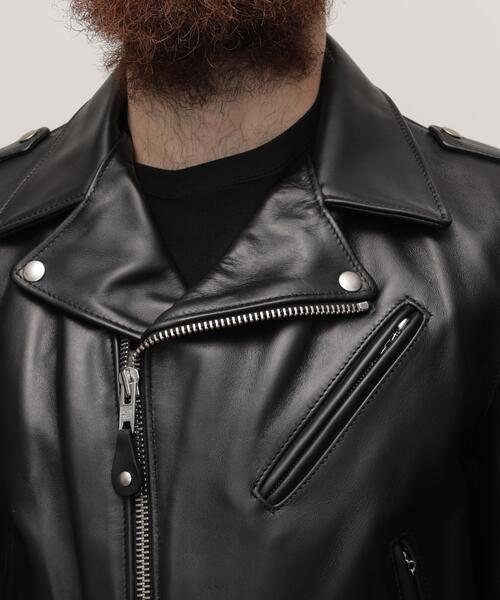 Schott(ショット)の「Schott/ショット/613US ONESTAR RIDERS/613US ワンスター ライダース レザージャケット(ライダースジャケット・メンズ・ブラック・34/44/38/42/36/40/46)」の18枚目の写真