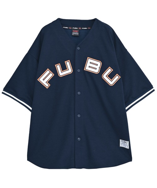 FUBU( フブ)の「FUBU フブ ブランド ロゴ ワッペン 刺繍 アメカジ 半袖 ユニフォーム風 ベースボールシャツ(その他トップス・メンズ・ネイビー/ブラック・L/XL/XXL/M)」の17枚目の写真