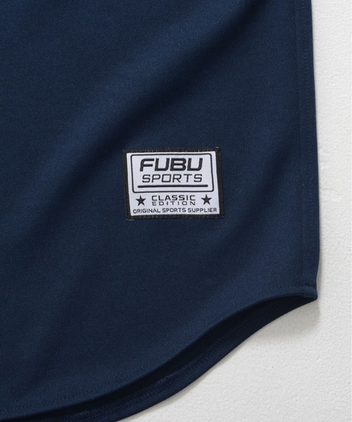 FUBU( フブ)の「FUBU フブ ブランド ロゴ ワッペン 刺繍 アメカジ 半袖 ユニフォーム風 ベースボールシャツ(その他トップス・メンズ・ネイビー/ブラック・L/XL/XXL/M)」の16枚目の写真