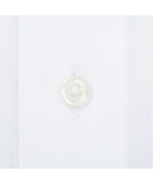 TOKYO SHIRTS（トウキョウシャツ）の「超形態安定ノーアイロン レギュラー 長袖ビジネスワイシャツ（ビジネスシャツ・メンズ・ホワイト・首回り37cm-裄丈80cm/首回り39cm-裄丈80cm/首回り39cm-裄丈84cm/首回り41cm-裄丈82cm/首回り41cm-裄丈86cm/首回り42cm-裄丈82cm/首回り42cm-裄丈86cm/首回り43cm-裄丈82cm/首回り43cm-裄丈86cm/首回り37cm-裄丈84cm）」の4枚目の写真