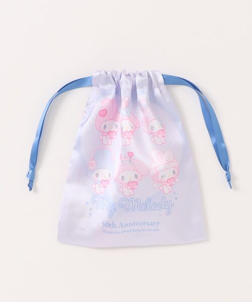 マイメロ50周年　リボン姫シリーズ クッション マスコット ヘアクリップポーチ マイメロ50周年 リボン姫シリーズ クッション マスコット ヘアクリップ