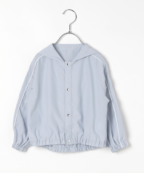 GLOBAL WORK（グローバルワーク）の「ズットパットパーカー/T/253307（マウンテンパーカー・キッズ・オフホワイト/ブルー・110cm/100cm/120cm）」の10枚目の写真