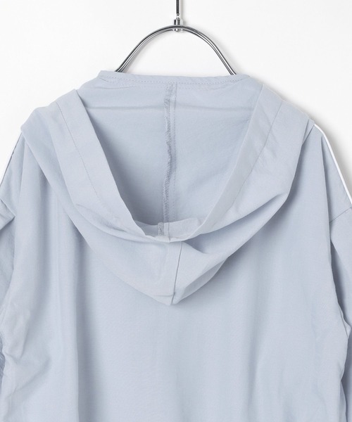 GLOBAL WORK（グローバルワーク）の「ズットパットパーカー/T/253307（マウンテンパーカー・キッズ・オフホワイト/ブルー・110cm/100cm/120cm）」の5枚目の写真