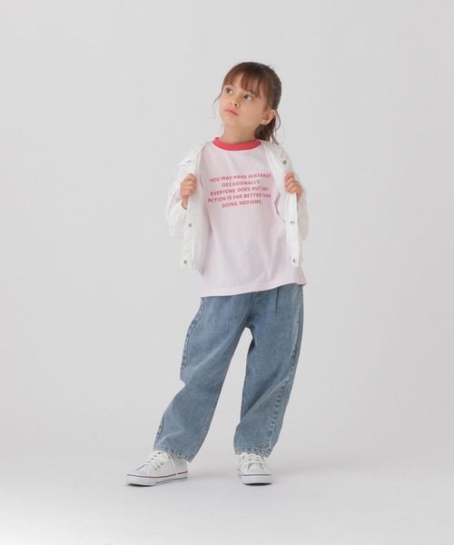 GLOBAL WORK（グローバルワーク）の「ズットパットパーカー/T/253307（マウンテンパーカー・キッズ・オフホワイト/ブルー・110cm/100cm/120cm）」の12枚目の写真