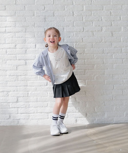 GLOBAL WORK（グローバルワーク）の「ズットパットパーカー/T/253307（マウンテンパーカー・キッズ・オフホワイト/ブルー・110cm/100cm/120cm）」の19枚目の写真