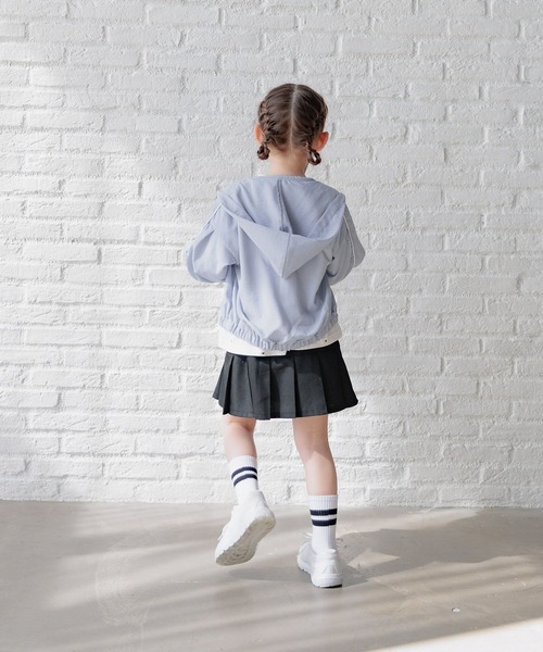 GLOBAL WORK（グローバルワーク）の「ズットパットパーカー/T/253307（マウンテンパーカー・キッズ・オフホワイト/ブルー・110cm/100cm/120cm）」の21枚目の写真