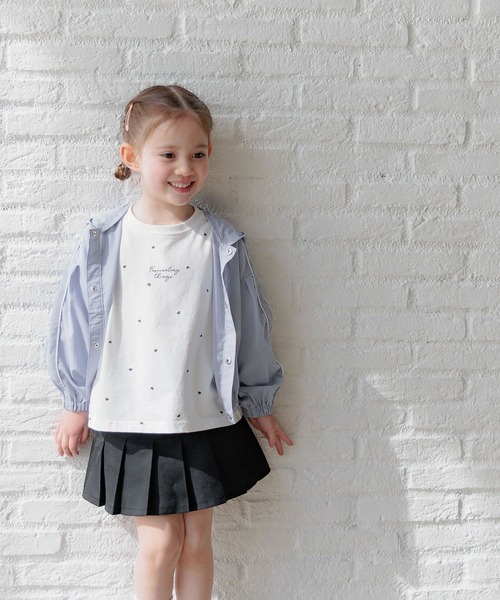 GLOBAL WORK（グローバルワーク）の「ズットパットパーカー/T/253307（マウンテンパーカー・キッズ・オフホワイト/ブルー・110cm/100cm/120cm）」の22枚目の写真