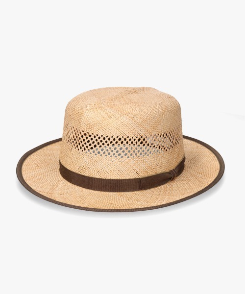OVERRIDE(オーバーライド)の「OVERRIDE OPENWORK BAO OPTIMO / オーバーライド(ハット・メンズ・ベージュ・60cm/58cm)」の1枚目の写真