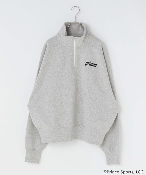LOWRYS FARM(ローリーズファーム)の「princeハーフZIPPO 290304(Tシャツ/カットソー・レディース・ネイビー/オフホワイト/グレー・FREE)」の5枚目の写真