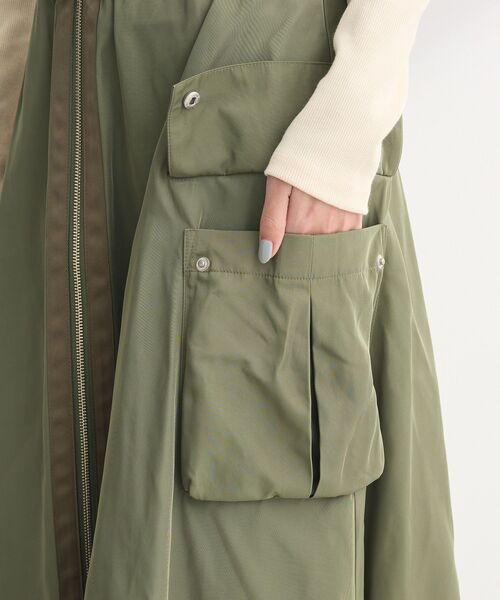 Sugar spoon(シュガースプーン)の「・SUGAR SPOON ミリタリーフレアスカート(スカート・レディース・ブラック/ピンク/カーキ・FREE)」の8枚目の写真