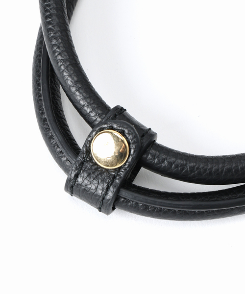 La TOTALITE(ラトータリテ)の「【CHRISTIAN VILLA/クリスチャンヴィラ】チャーム付きボストンBAG(ボストンバッグ・レディース・ブラック/アイボリー・FREE)」の21枚目の写真