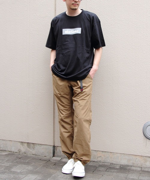 WILD THINGS(ワイルドシングス)の「WILD THINGS/ワイルドシングス ボックスロゴTEE BOX LOGO TEE(Tシャツ/カットソー・レディース・ホワイト/ブラック/グレー・XL/L/M)」の21枚目の写真
