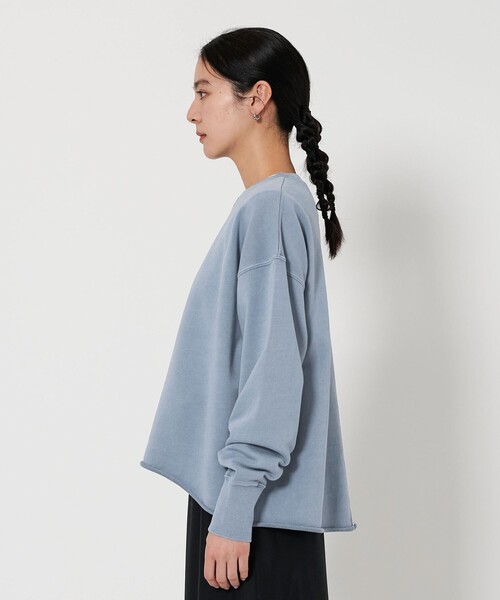 BEAUTY&YOUTH UNITED ARROWS（ビューティーアンドユースユナイテッドアローズ）の「【WEB限定】ピグメント スウェットプルオーバー（スウェット・レディース・ライトブルー/グレー/オフホワイト/オレンジ・FREE）」の18枚目の写真