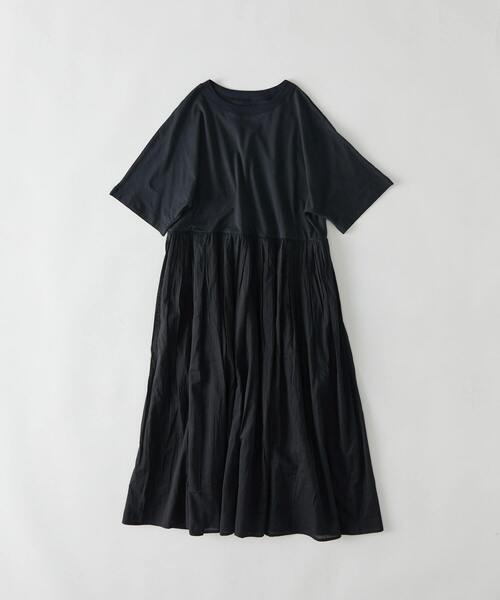 conges payes ADIEU TRISTESSE(コンジェ ペイエ アデュートリステス)の「◆2重布帛ドルマンスリーブワンピース(ワンピース・レディース・ブラック/ライトグレー/ブラウン/レッド・FREE)」の7枚目の写真