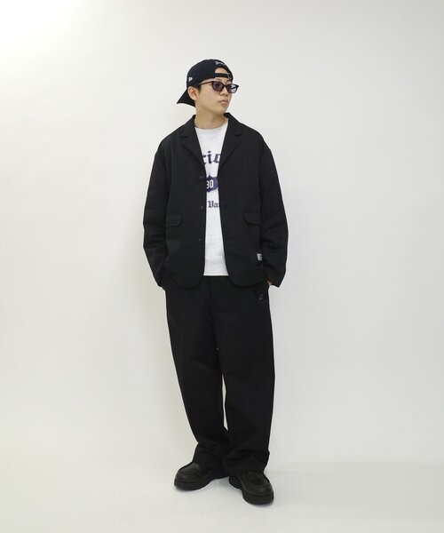 Sourcream(サワークリーム)の「セットアップ対応【Sourcream/サワークリーム】ツイルテーラードジャケット(テーラードジャケット・メンズ・チャコールグレー/ブラック/ベージュ・FREE)」の15枚目の写真