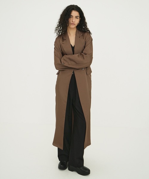 セール】BRIGHT GOWN COAT（チェスターコート）｜CLANE（クラネ）の