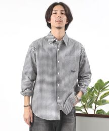 FFEIN（フェイン）の「【FFEIN（フェイン）】ワンポイント刺繍オーバーサイズシャツ / シャツ レギュラー 刺繍 ワンポイント シンプル ポケット（シャツ/ブラウス）」