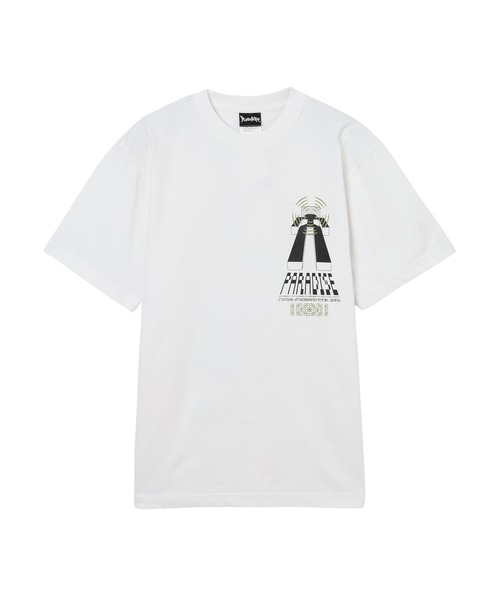 styles(スタイルス)の「PARADISE YOUTH CLUB FIGURE TEE 5380104(Tシャツ/カットソー・メンズ・ブラック/ホワイト・M/L)」の2枚目の写真