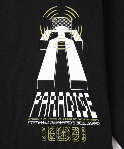 styles(スタイルス)の「PARADISE YOUTH CLUB FIGURE TEE 5380104(Tシャツ/カットソー・メンズ・ブラック/ホワイト・M/L)」の6枚目の写真