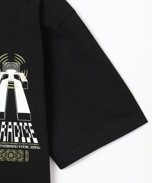 styles(スタイルス)の「PARADISE YOUTH CLUB FIGURE TEE 5380104(Tシャツ/カットソー・メンズ・ブラック/ホワイト・M/L)」の7枚目の写真