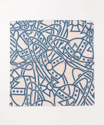 TANGLED ORB HANDKERCHIEF 58X58