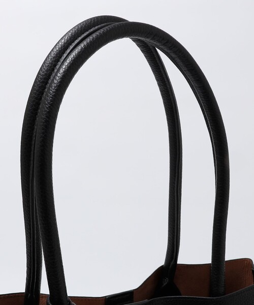 セール】【WEB限定】SHIPS: 合成皮革 ヴァーティカル ビズ トート