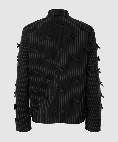 ジャケット・アウター Ribbon Attacthed Black Jacket New Color❤︎ Ribbon Attacthed Black Jacket