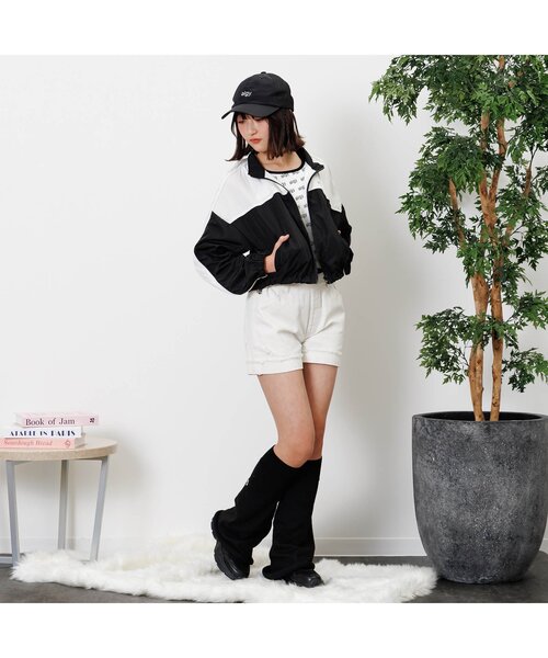 algy（アルジー）の「ダメージショーパン（その他パンツ・キッズ・ブラック/サックスブルー/オフホワイト・XX-SMALL/X-SMALL/SMALL/MEDIUM）」の4枚目の写真