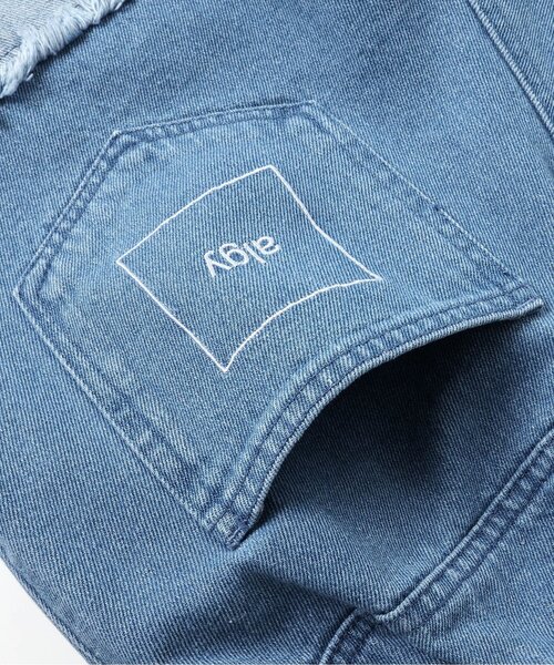 algy（アルジー）の「ダメージショーパン（その他パンツ・キッズ・ブラック/サックスブルー/オフホワイト・XX-SMALL/X-SMALL/SMALL/MEDIUM）」の9枚目の写真