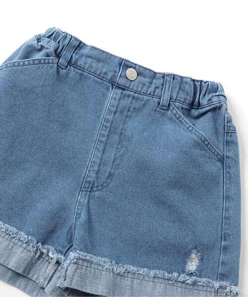 algy（アルジー）の「ダメージショーパン（その他パンツ・キッズ・ブラック/サックスブルー/オフホワイト・XX-SMALL/X-SMALL/SMALL/MEDIUM）」の13枚目の写真