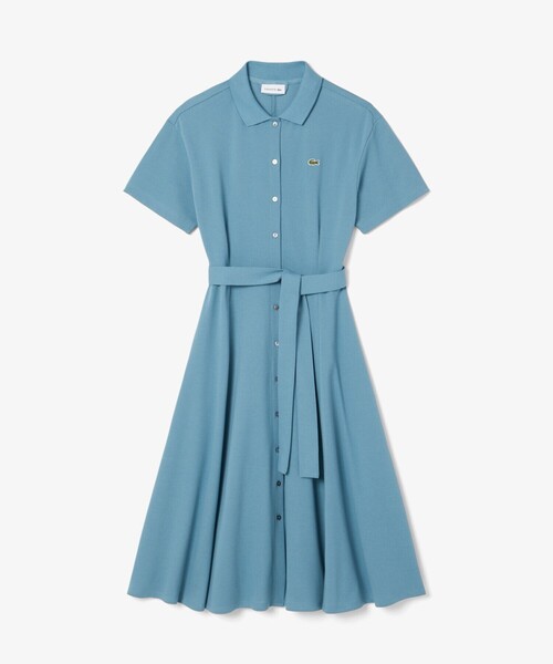 LACOSTE 鹿の子地シャツドレス ワンピース 38 新品同様 ラコステ 楽天市場】ラコステ 鹿の子地 シャツドレス LACOSTE EF9621-99