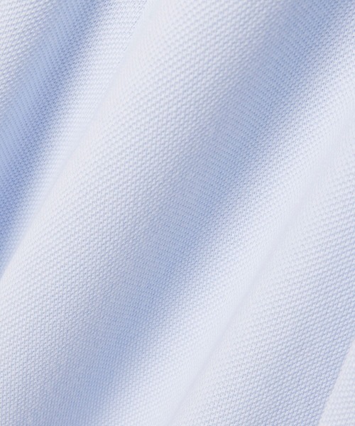 LACOSTE(ラコステ)の「鹿の子地シャツドレス ドレープフレアワンピース(シャツワンピース・レディース・ペールイエロー/グレイッシュブルー/ネイビー/アクア・34/38/40/36)」の11枚目の写真