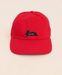 run rabbit 刺繍キャップ