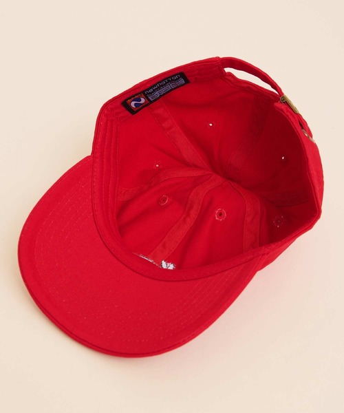 I am I in fact...（アイアムアイインファクト）の「run rabbit 刺繍キャップ（キャップ・レディース・レッド/ネイビー・FREE）」の21枚目の写真