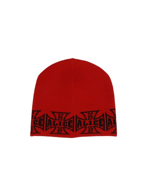 帽子 ALICE HOLLYWOOD JACUARD CHOPPER BEANIE アリスハリウッド ALICE HOLLYWOOD JACUARD CHOPPER BEANIE ニット
