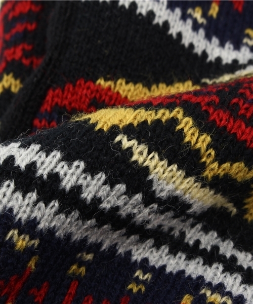 WEGO（ウィゴー）の「WEGO/エスニックグローブ（手袋・メンズ・キャメル/ネイビー/ブラック・FREE）」の8枚目の写真