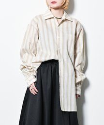 city shop ブラウス CITYSHOP（シティーショップ）の「FRINGE JACQUARD シャツ