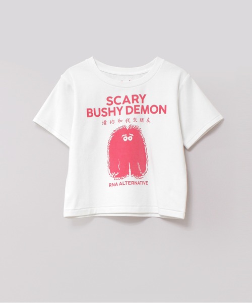 RNA(アールエヌエー)の「M2459 BUSHYDEMONチビT(Tシャツ/カットソー・レディース・ブラウン/ホワイト/ライトブルー・MEDIUM)」の22枚目の写真