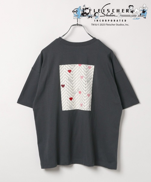 セール】【BETTY BOOP(TM)】プリントBIGT 327014（Tシャツ