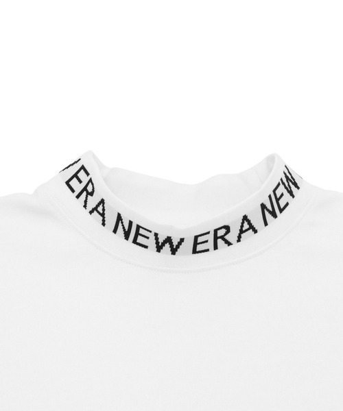 NEW ERA(ニューエラ)の「ニューエラゴルフ 半袖ミッドネックTシャツ パフォーマンスアパレル ONSPOTZ別注(ポロシャツ・メンズ・ブラック/ホワイト/グレー・M/L/XL/XXL/S)」の4枚目の写真