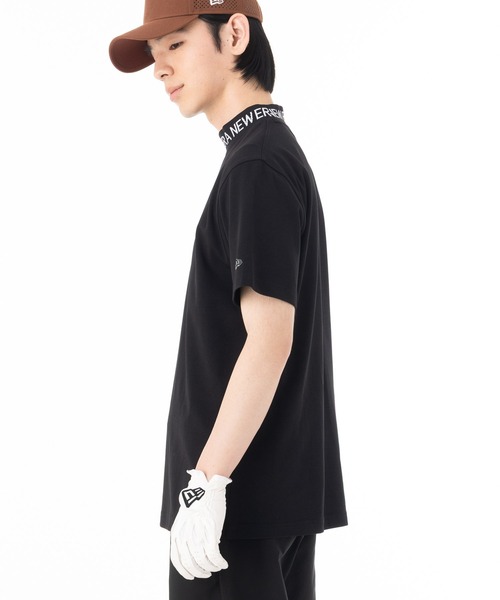 【新品未使用タグ付】ニューエラ ゴルフウェア半袖 ミッドネック Tシャツ NEW ERA tシャツ GOLF/ニューエラゴルフ 半袖Tシャツ ミッド