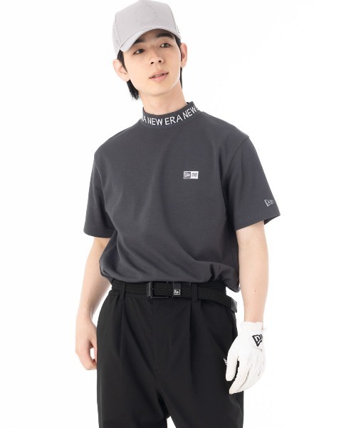 NEW ERA / ニューエラ ゴルフ ミドルネック 半袖Tシャツ サイズ L NEW ERA tシャツ GOLF/ニューエラゴルフ 半袖Tシャツ ミッド