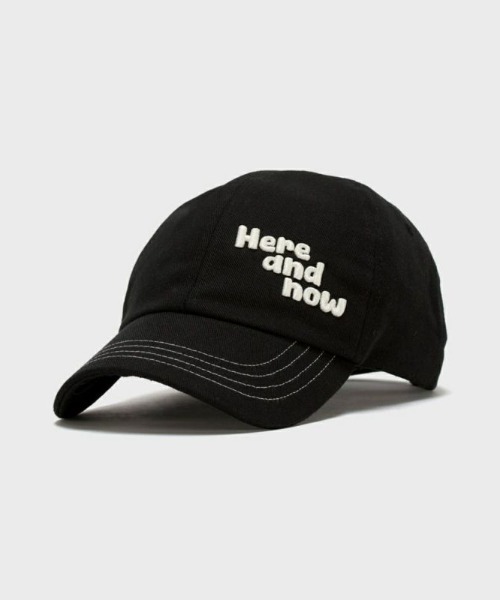 elldu(エルドゥ)の「「elldu/エルドゥ」Here and now stitch Ball cap ステッチボールキャップ ユニセックス(キャップ・レディース・ネイビー/ブラック・FREE)」の6枚目の写真