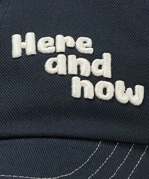 elldu(エルドゥ)の「「elldu/エルドゥ」Here and now stitch Ball cap ステッチボールキャップ ユニセックス(キャップ・レディース・ネイビー/ブラック・FREE)」の12枚目の写真