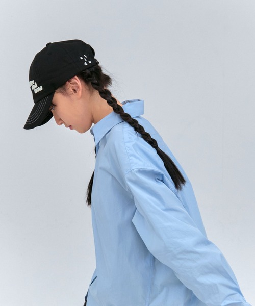 elldu(エルドゥ)の「「elldu/エルドゥ」Here and now stitch Ball cap ステッチボールキャップ ユニセックス(キャップ・レディース・ネイビー/ブラック・FREE)」の20枚目の写真