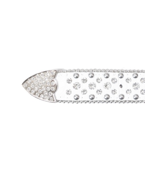 GALLIS ADDICTION（ガリスアディクション）の「GA GILAGILA STONE BELT（ベルト・メンズ・ホワイト/ピンク/ブラック/ブラック系2/ブルー/シルバー・FREE）」の8枚目の写真