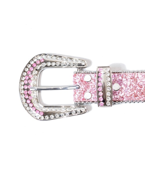 GALLIS ADDICTION（ガリスアディクション）の「GA GILAGILA STONE BELT（ベルト・メンズ・ホワイト/ピンク/ブラック/ブラック系2/ブルー/シルバー・FREE）」の19枚目の写真