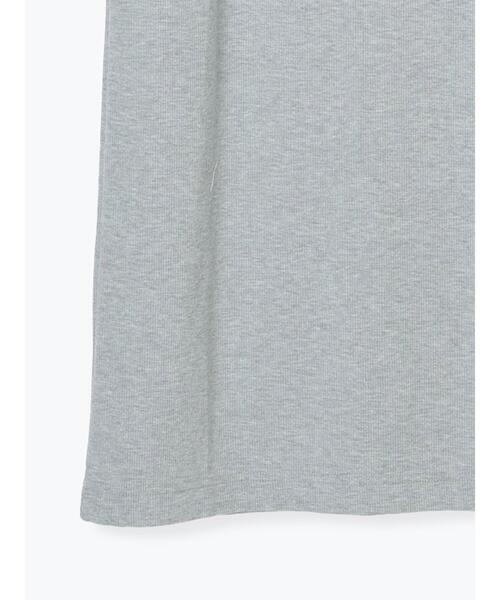 Te chichi TERRASSE（テチチテラス）の「配色リブカットワンピース（ワンピース・レディース・モカ/グレー/ブラック・F）」の15枚目の写真